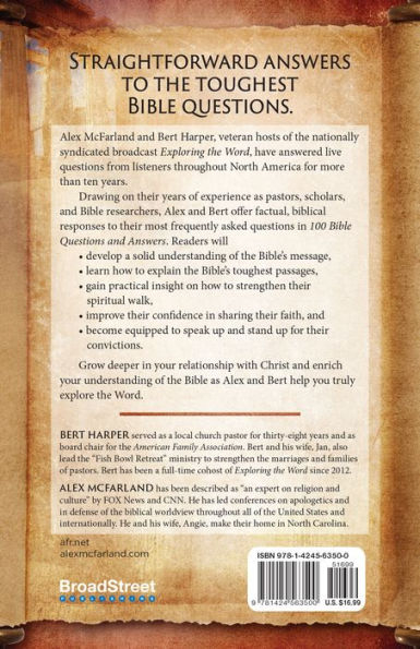 100 Bible Questions And Answers Inspiring Truths Historical Facts 