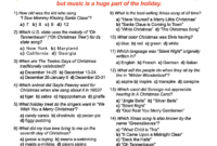 19 Recomended Christmas Trivia Facts Questions And Answers For