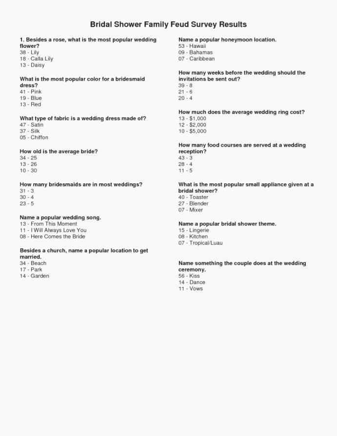 30 Bible Family Feud Questions Example Document Template