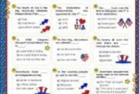 4th Of July Trivia Questions Quiz Printable Fourth Of July 2016