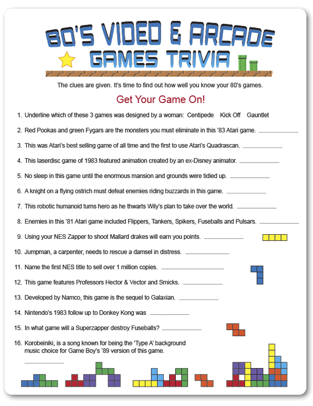 80 39 S Trivia Questions And Answers Printable