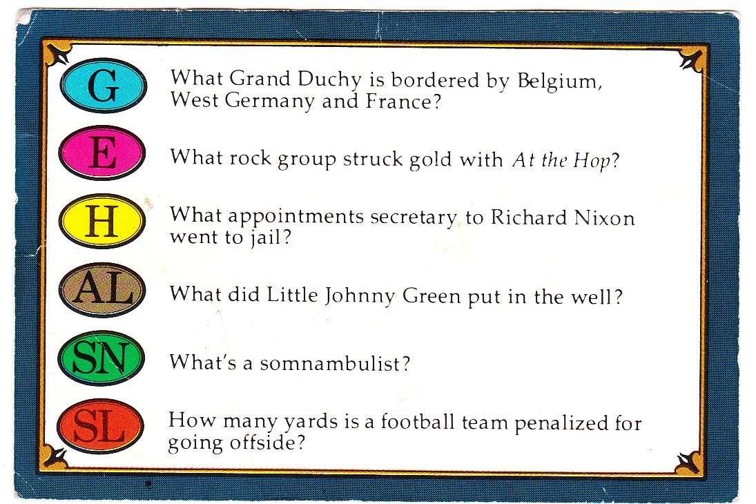 Printable Trivial Pursuit Questions And Answers Printable Questions