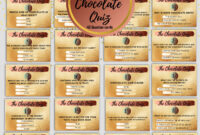 Chocolate Trivia Questions And Answers Printable Printable Word Searches
