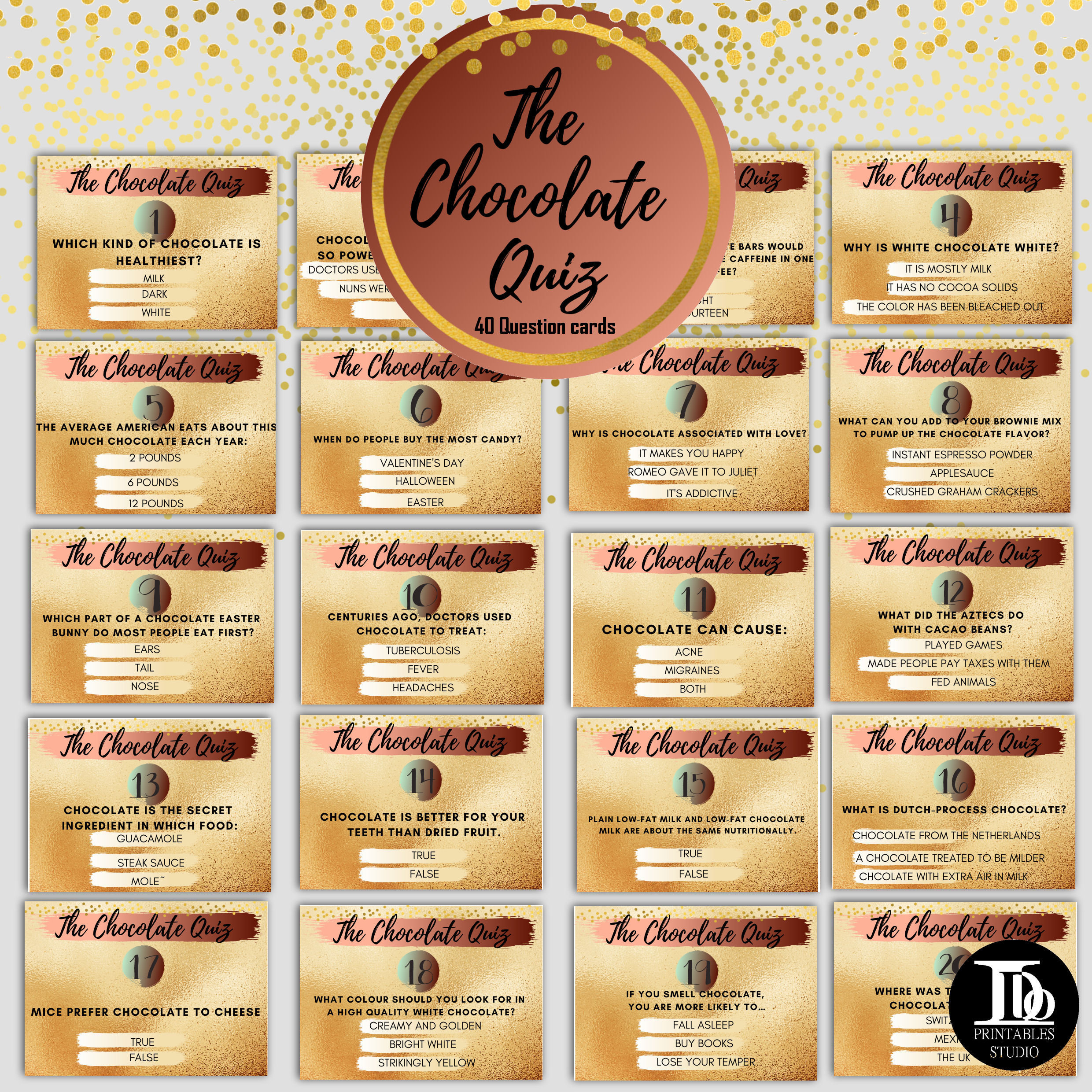 Chocolate Trivia Questions And Answers Printable Printable Word Searches