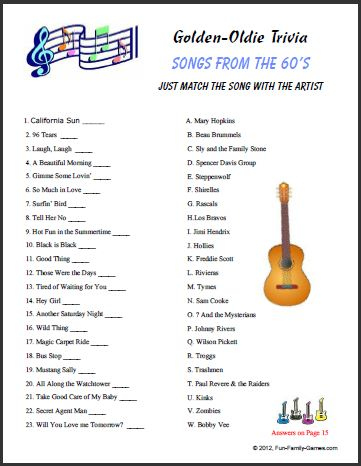 Country Music Trivia Questions And Answers Printable Whether You Have 