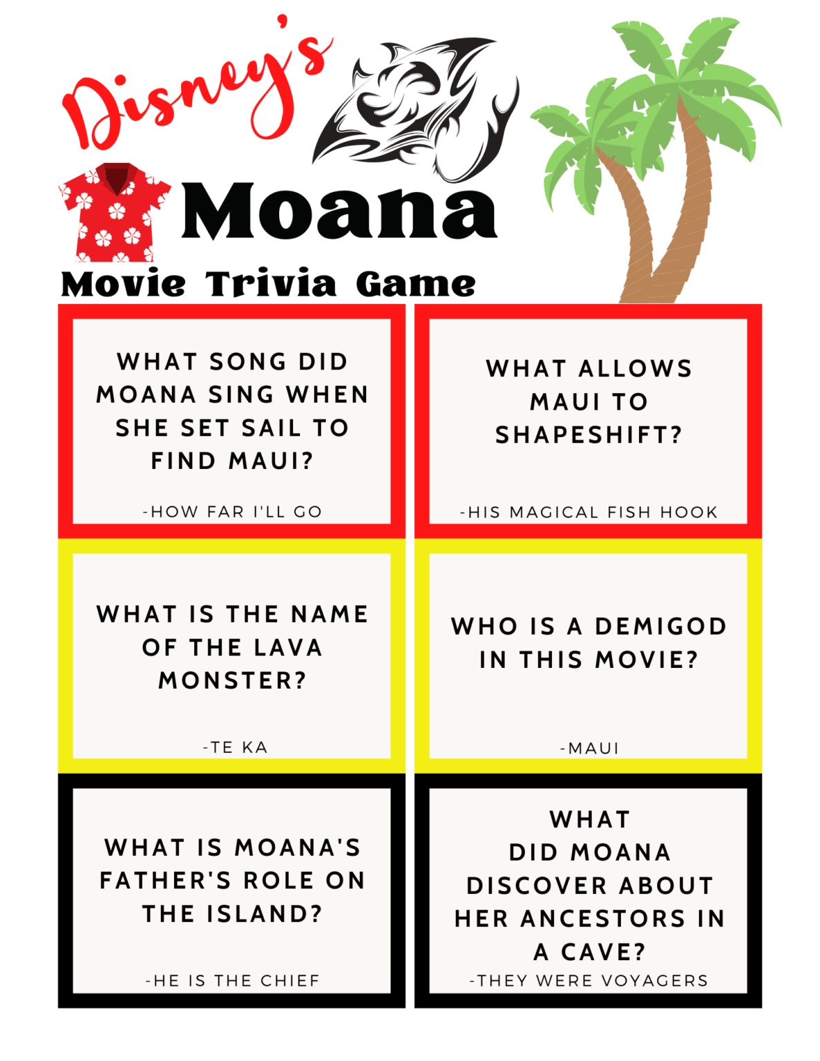 Disney Trivia Moana Best Movies Right Now