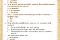 Easy Ecology Quiz View 4th Grade Science Resources SoD School Of