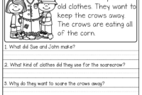 Free Printable Short Stories With Comprehension Questions Free