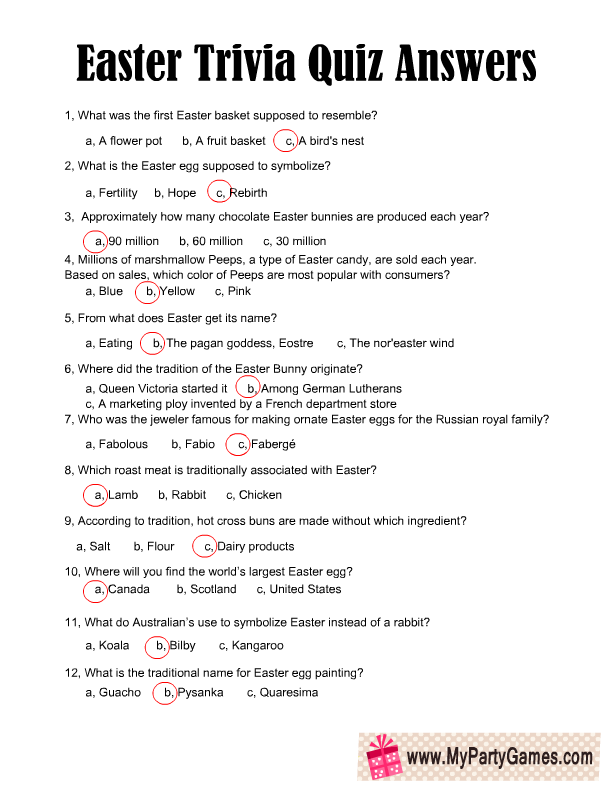 Free Printable Trivia Answer Sheets 10 Printable Answer Sheet 