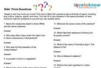 Image Result For Middle School Trivia Printable Fun Trivia Questions