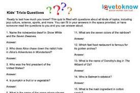 Image Result For Middle School Trivia Printable Fun Trivia Questions 