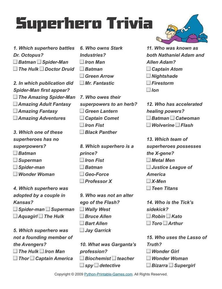 Lively Pop Culture Trivia Questions And Answers Printable Stone Website