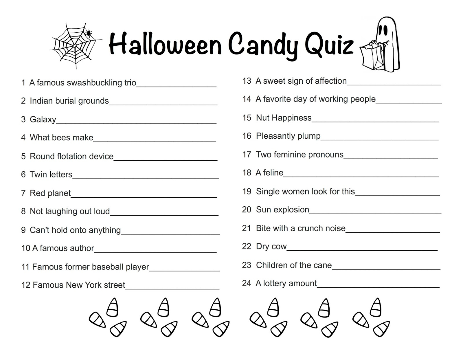 Mag Pad News Halloween Candy Quiz