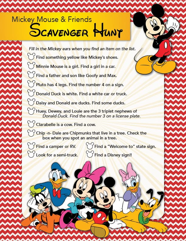 Mickey Mouse Trivia Questions And Answers Printable Printable