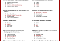 Multiple Choice Printable Trivia Questions 180 Printable Trivia