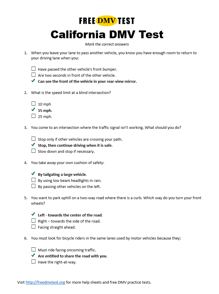 Nc Dmv Motorcycle Permit Test Answers Amatmotor co