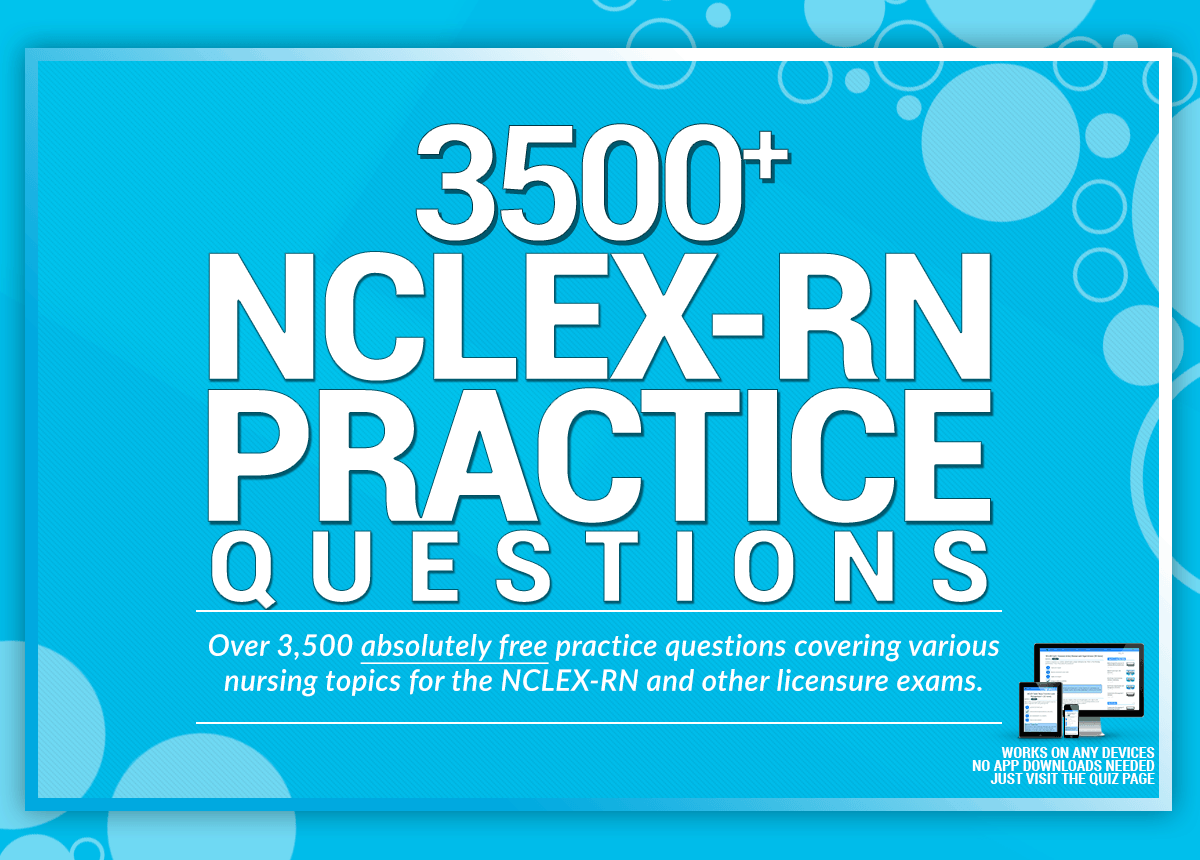 NCLEX Practice Questions For Free Nurseslabs