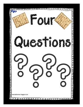 4 Questions Passover Printable