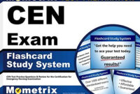 PDF CEN Exam Flashcard Study System CEN Test Practice Questions