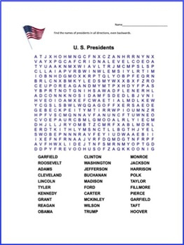 Presidents 39 Day Trivia By Turbo Tutor Teachers Pay Teachers