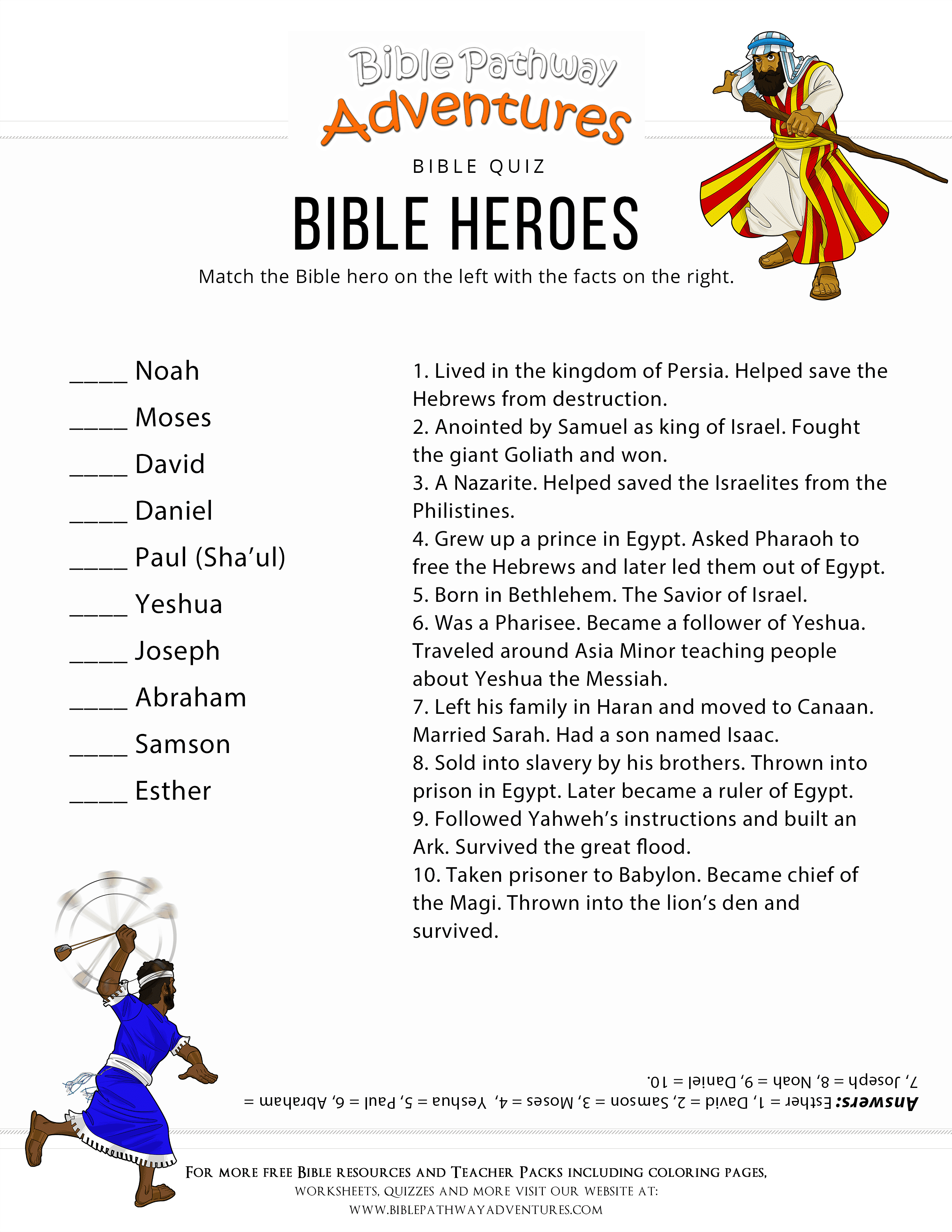 Printable Bible Trivia Questions That Are Exceptional Roy Blog