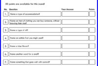 Printable Family Quiz Questions And Answers