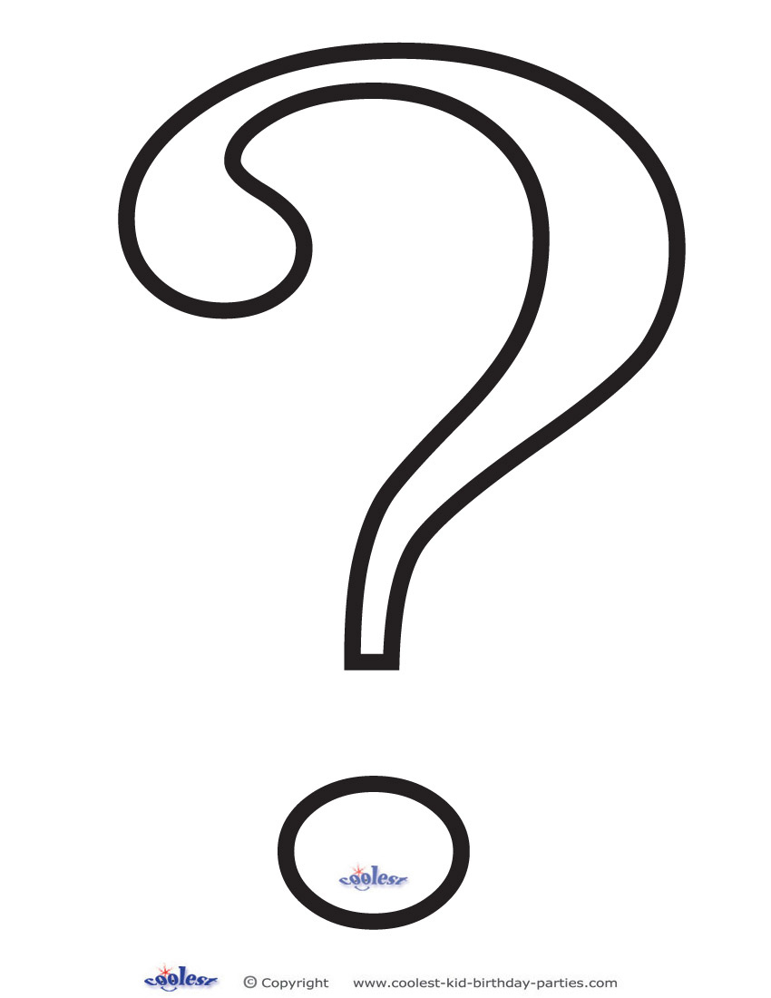 Printable Question Mark ClipArt Best