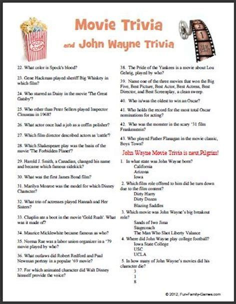 Printable Trivia Questions And Answers For Senior Citizens Trivia 