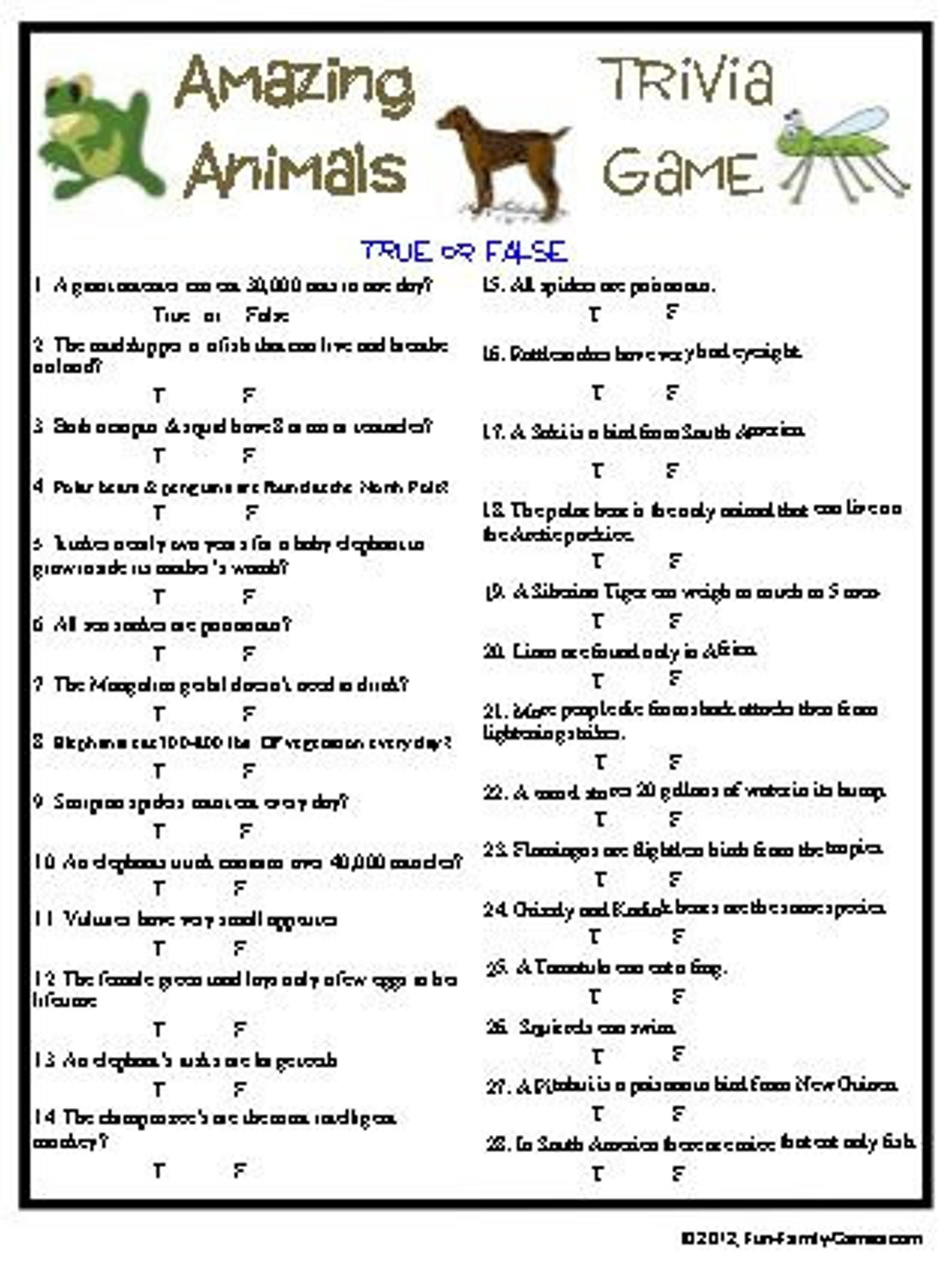 Pub Quiz Questions Animals Animals Picture Animal Wallpaper