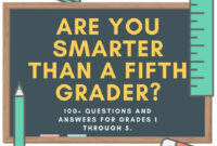 quot Are You Smarter Than A 5th Grader quot Quiz Questions And Answers