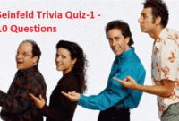 Seinfeld Trivia Quiz 1 10 Questions Quiz For Fans