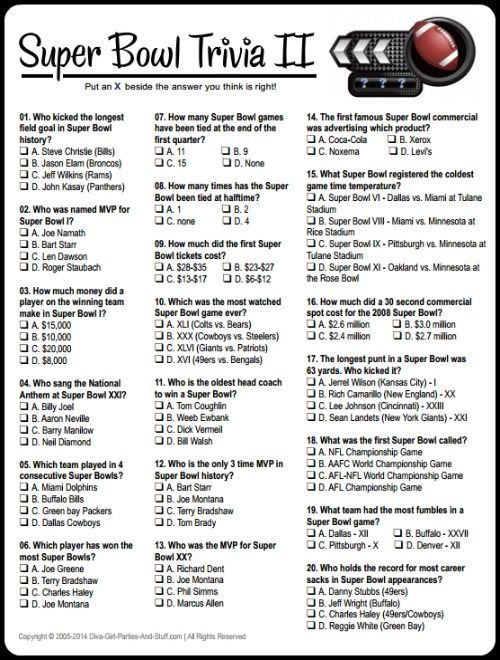 Multiple Choice Sports Trivia Questions And Answers Printable