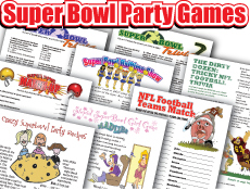 Super Bowl Trivia Multiple Choice Printable Game World Celebrat 