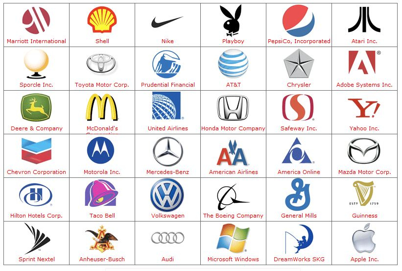 Logo Quiz Questions And Answers Printable