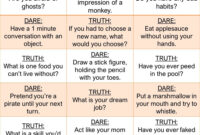 Truth Or Dare Game For Kids Truth Or Dare FAQ
