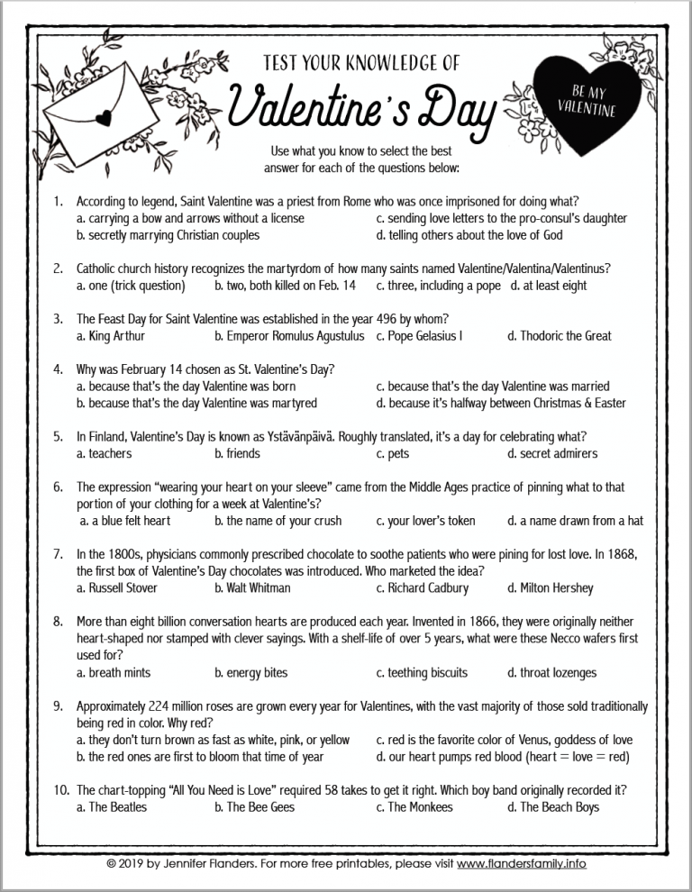 Printable May Day Quiz Questions And Answers