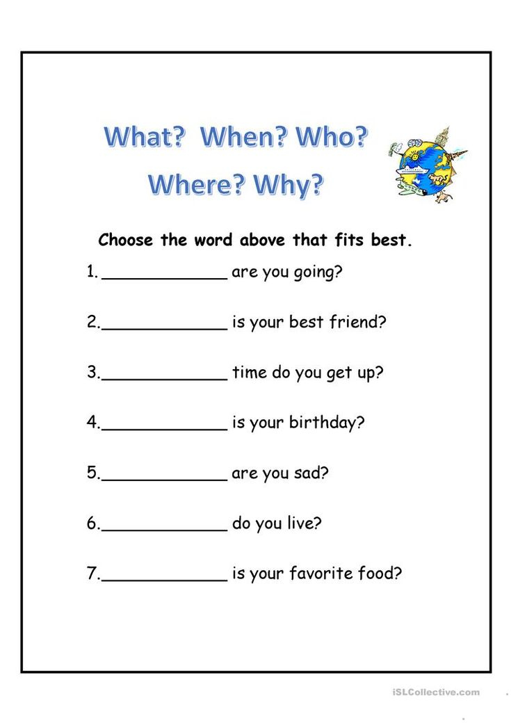 WH Questions Worksheet Free ESL Printable Worksheets Made By Teachers