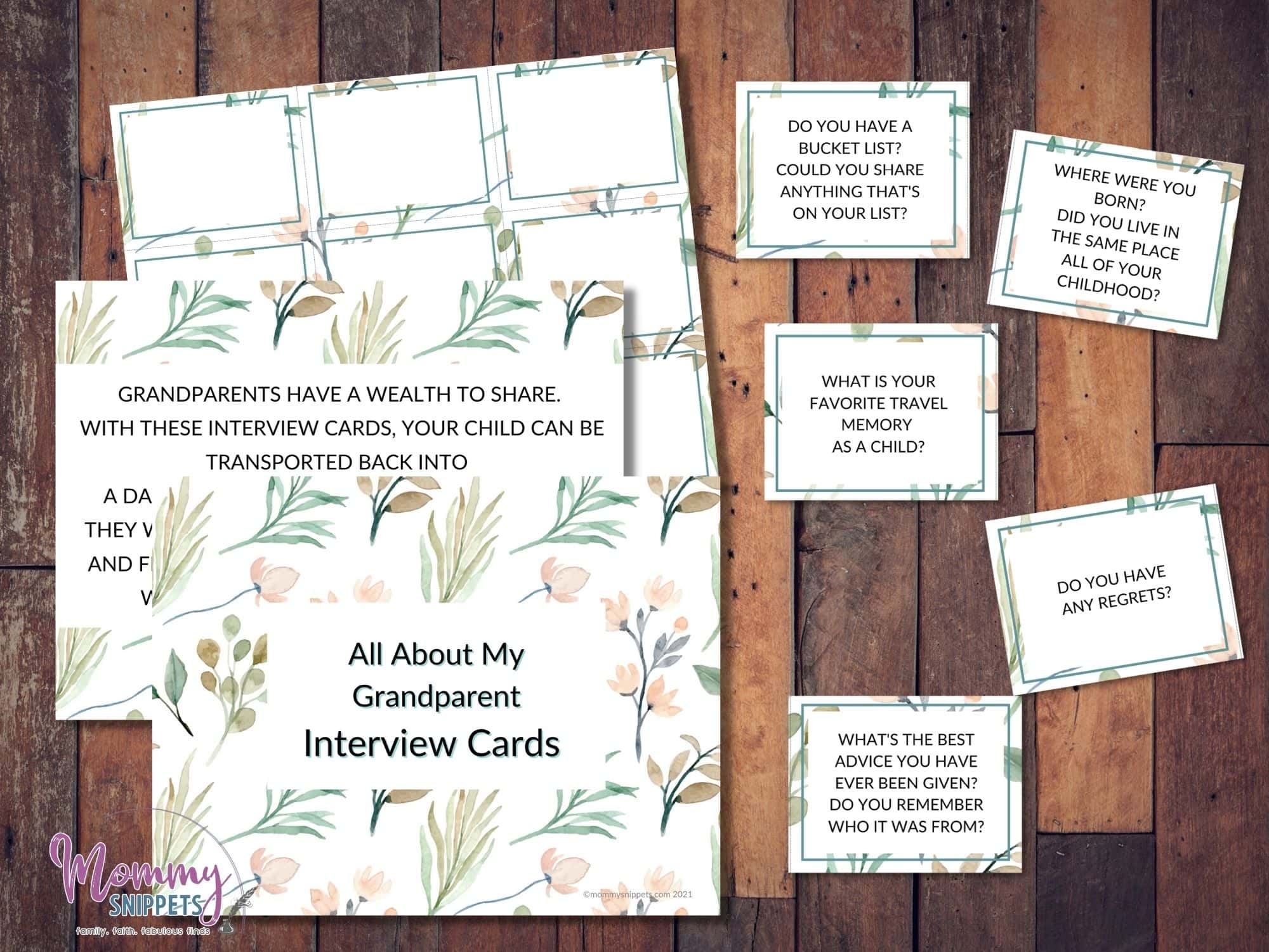 10 Grandparents Day Gifts Grandparents Day Ideas FREE Cards