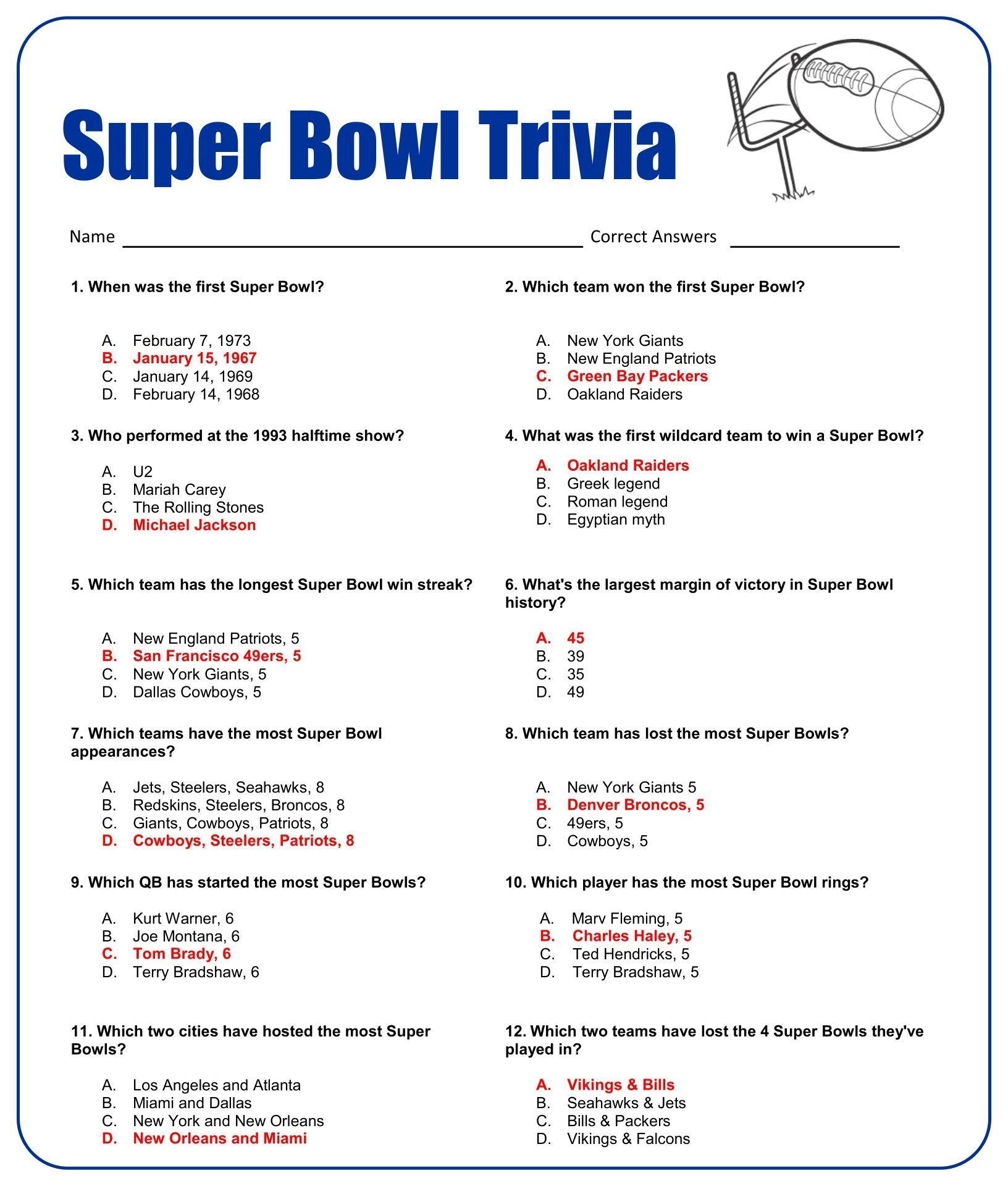 100 American History Trivia Questions And Answers Worksheets Library