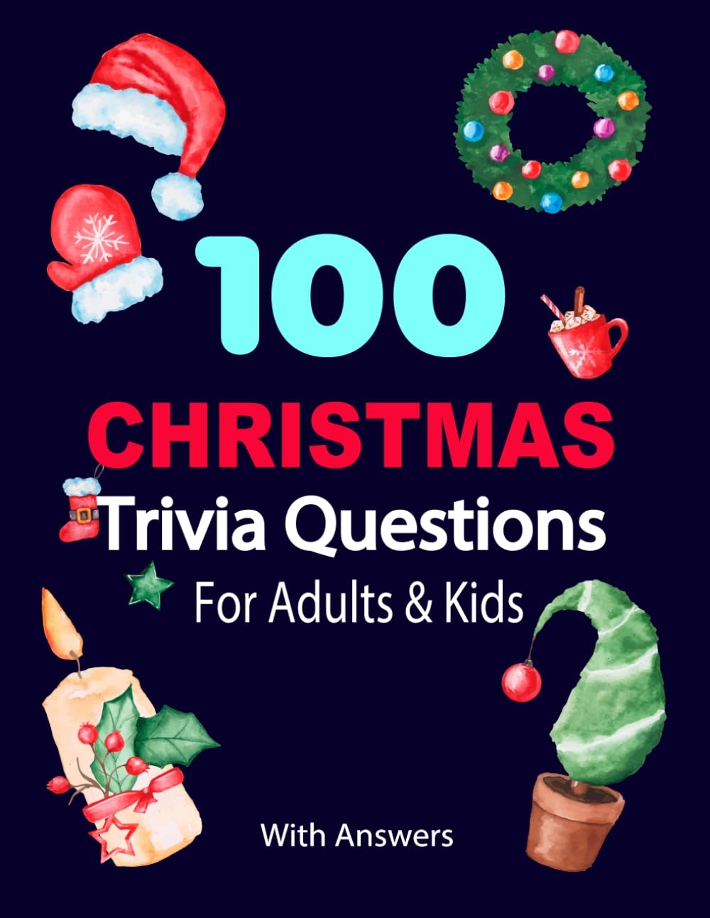 100 Christmas Trivia Questions For Adults And Kids Oasis Little Book 9798341222885 Amazon Books