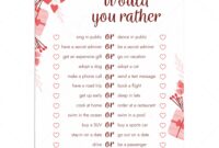 100 Date Night Questions Printable Couples Game Questions For Worksheets Library