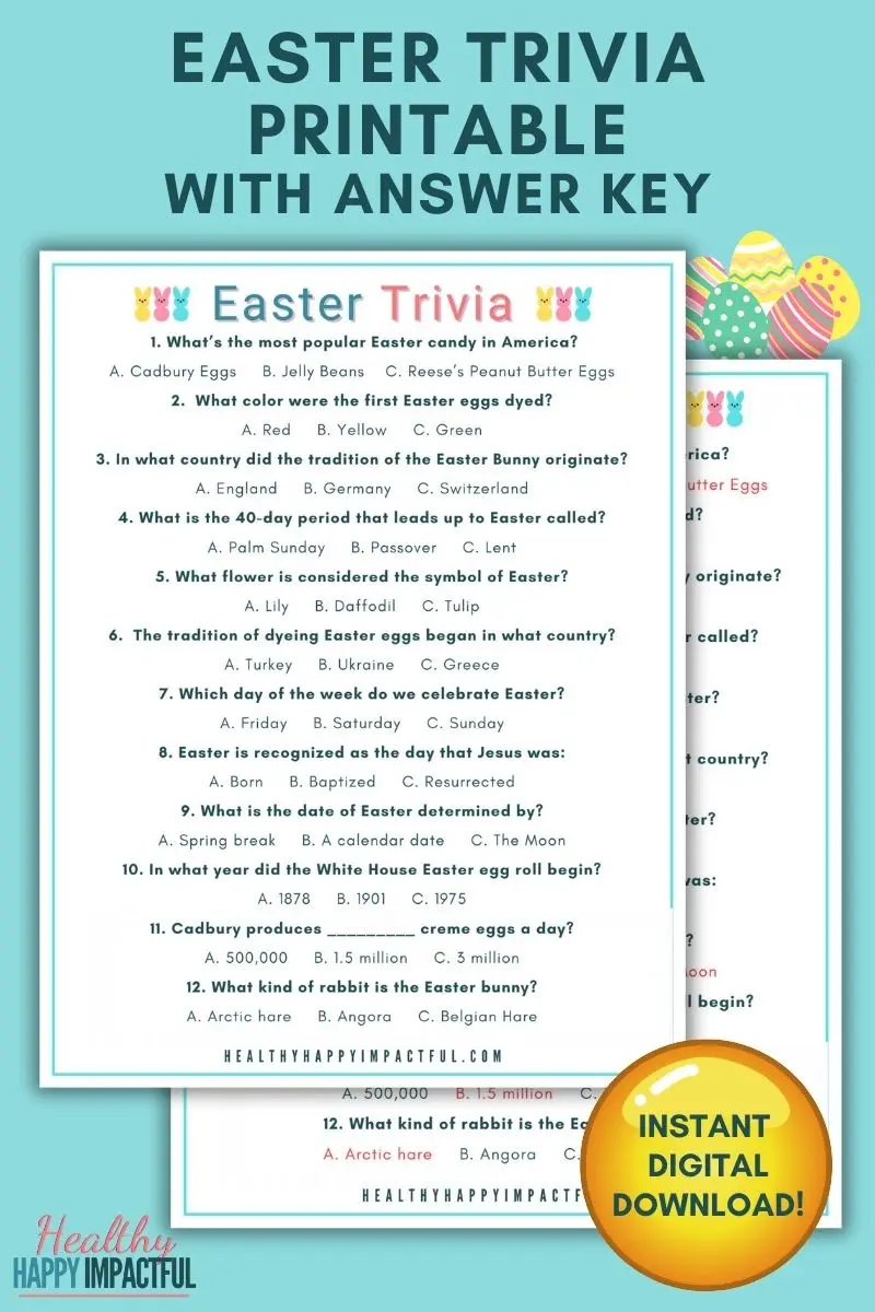 100 Fun Easter Trivia Questions And Answers For A Hopping Good Time 