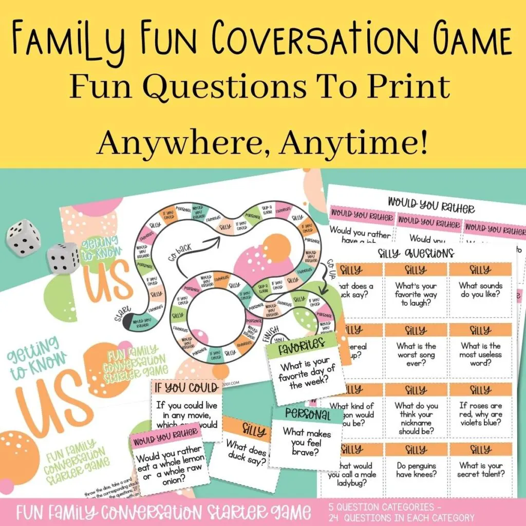 101 Fun Questions To Ask Kids To Know Them Better FREE Printable Mom Hacks 101