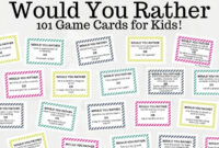 101 Would You Rather Questions For Kids