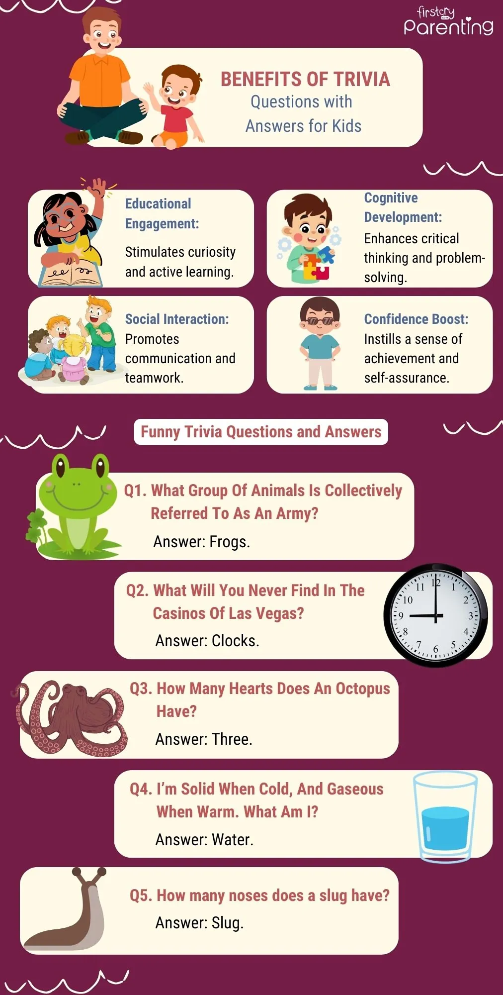 130 Easy Trivia Questions And Answers For Kids