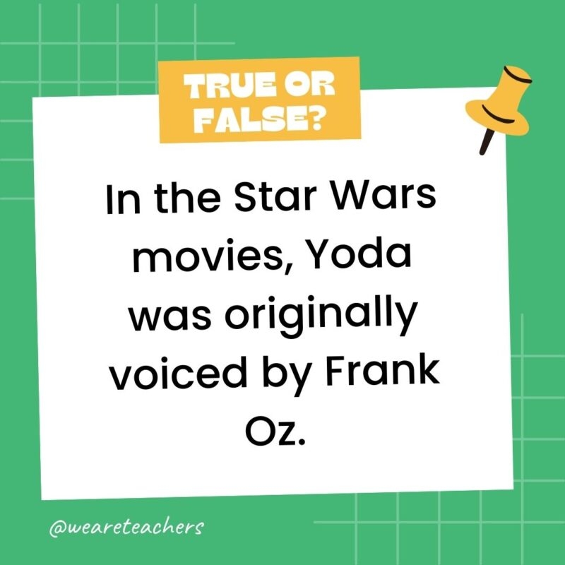 Fact or Fiction Printable Questions and Answers