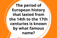 140 Fascinating History Trivia Questions and Answers