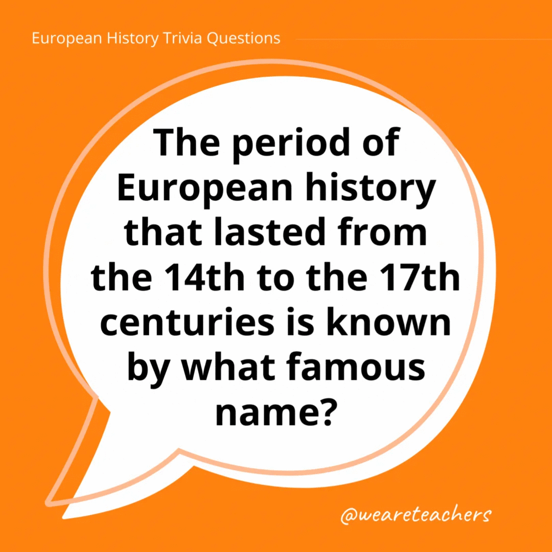 140 Fascinating History Trivia Questions and Answers 