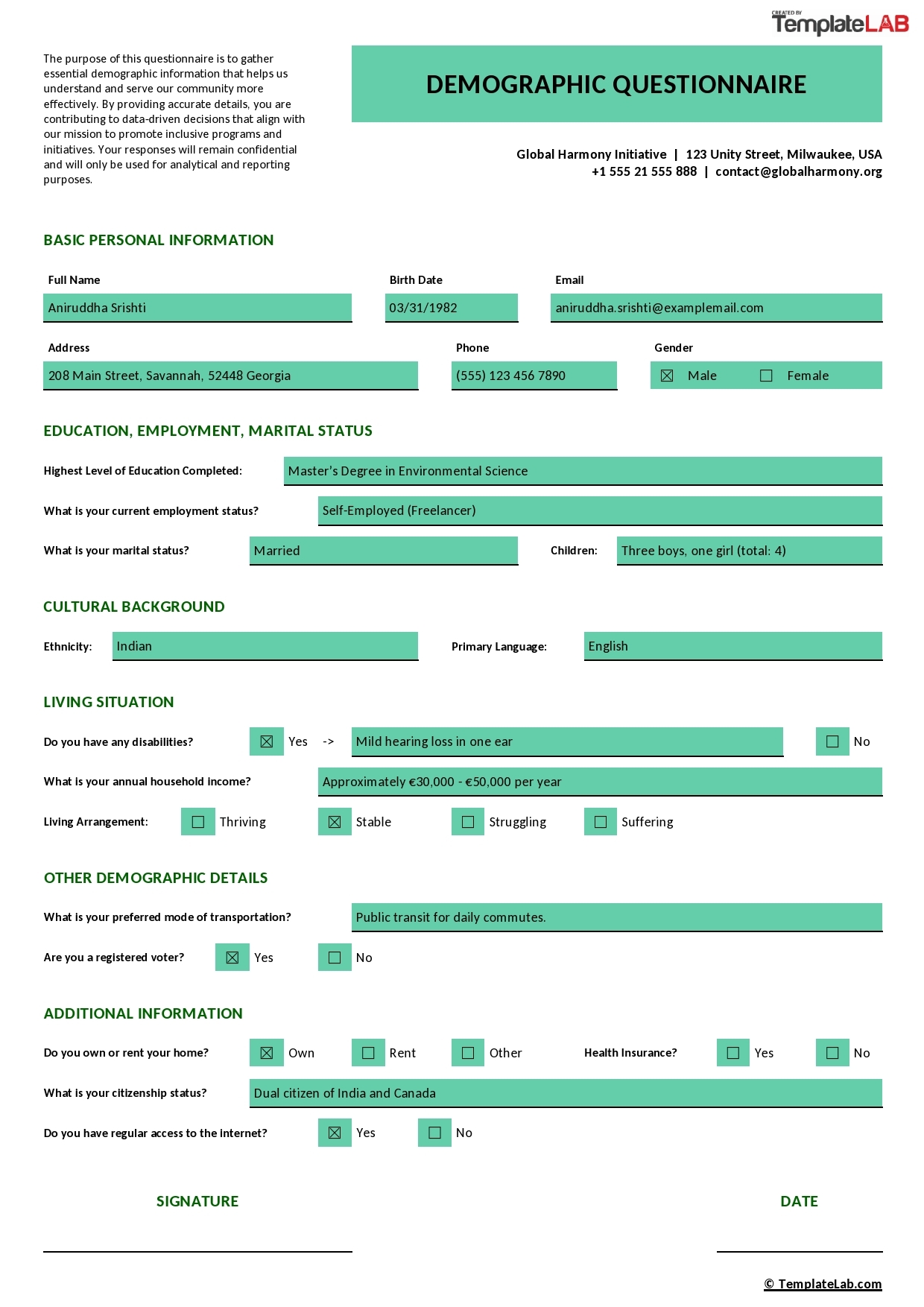 15 Free Questionnaire Templates Word PDF Excel TemplateLab