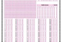 150 Questions OMR Sheet Sample For Free Download